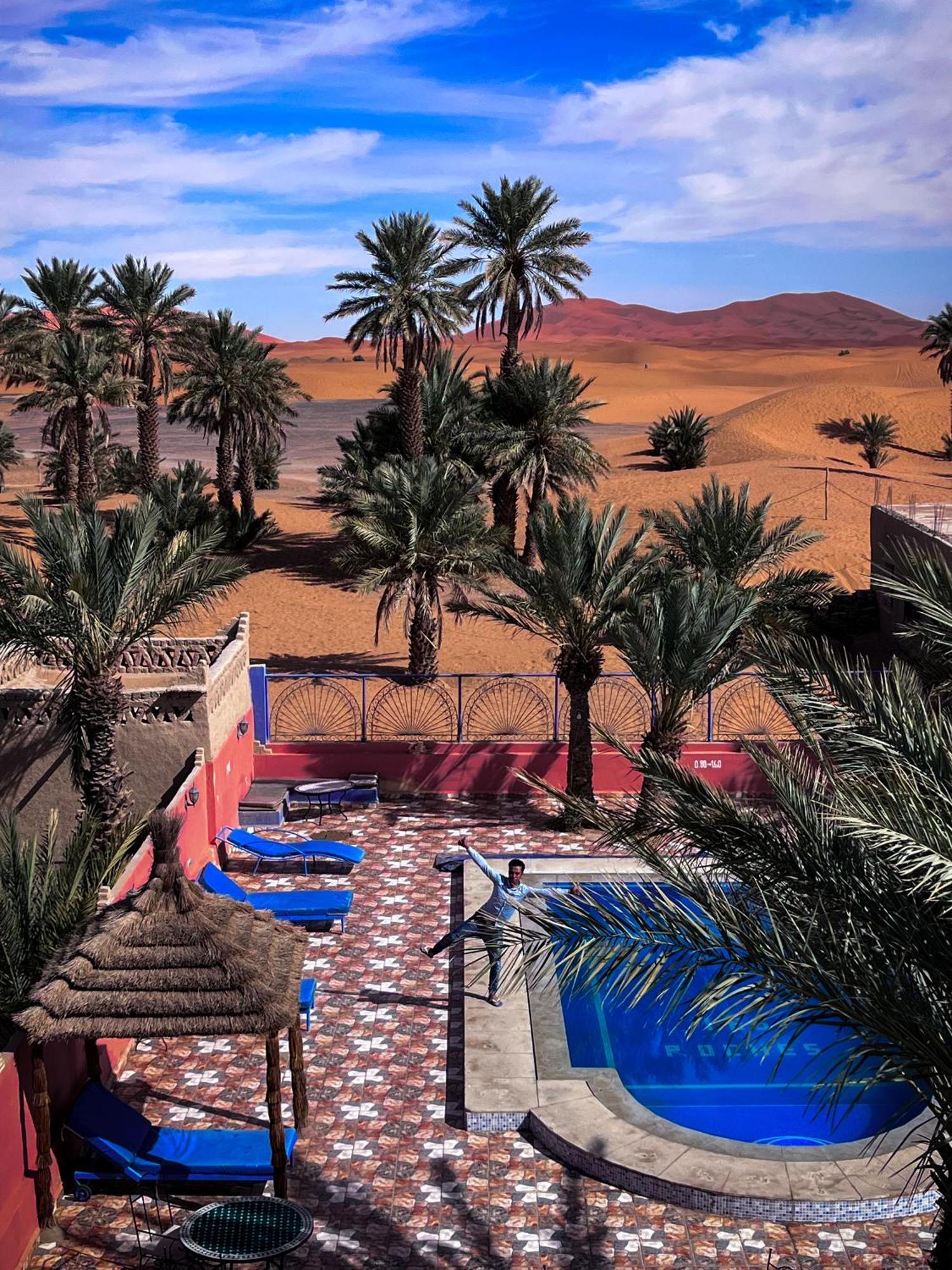 Auberge Les Roches Merzouga Exteriér fotografie