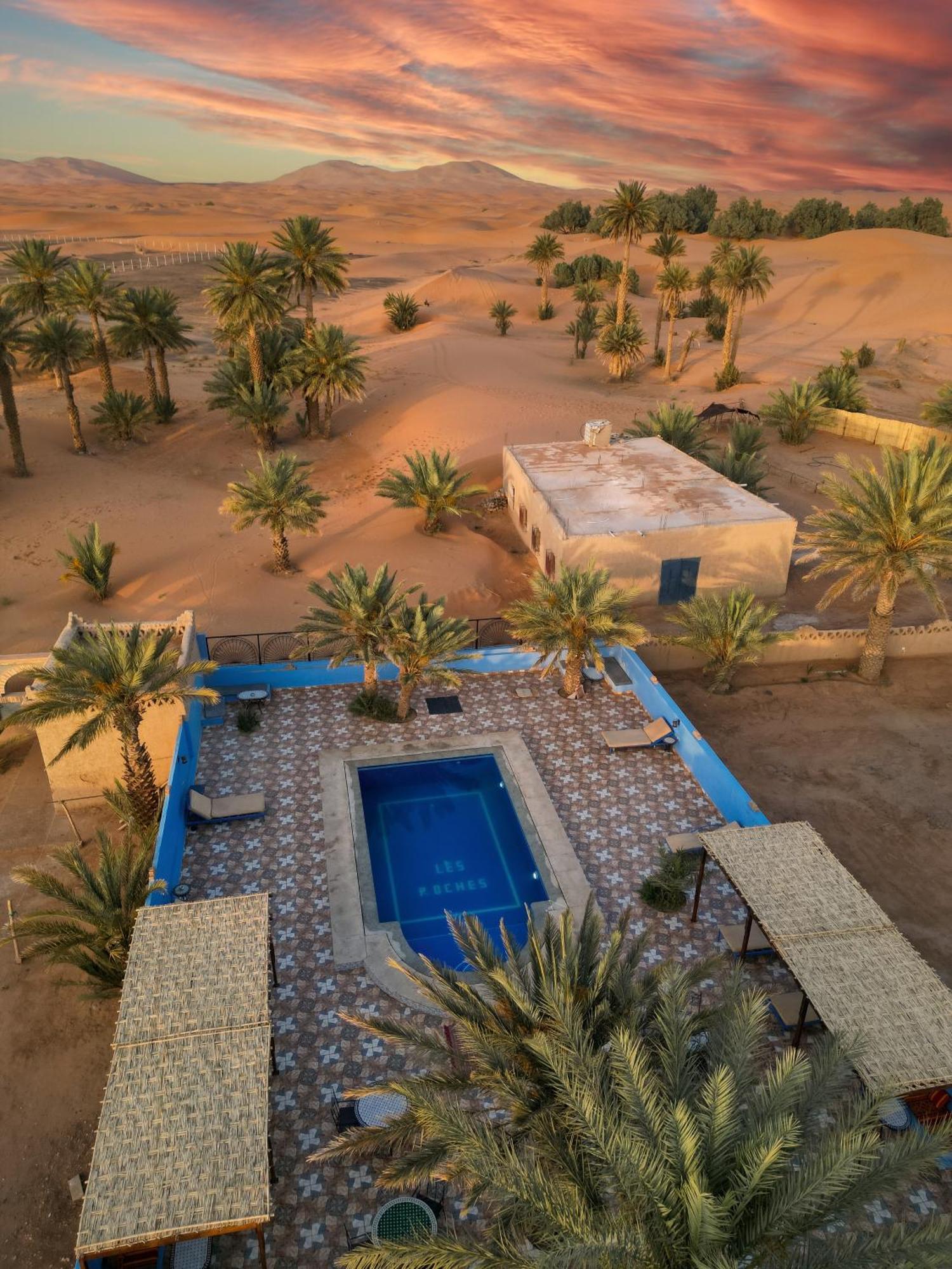 Auberge Les Roches Merzouga Exteriér fotografie
